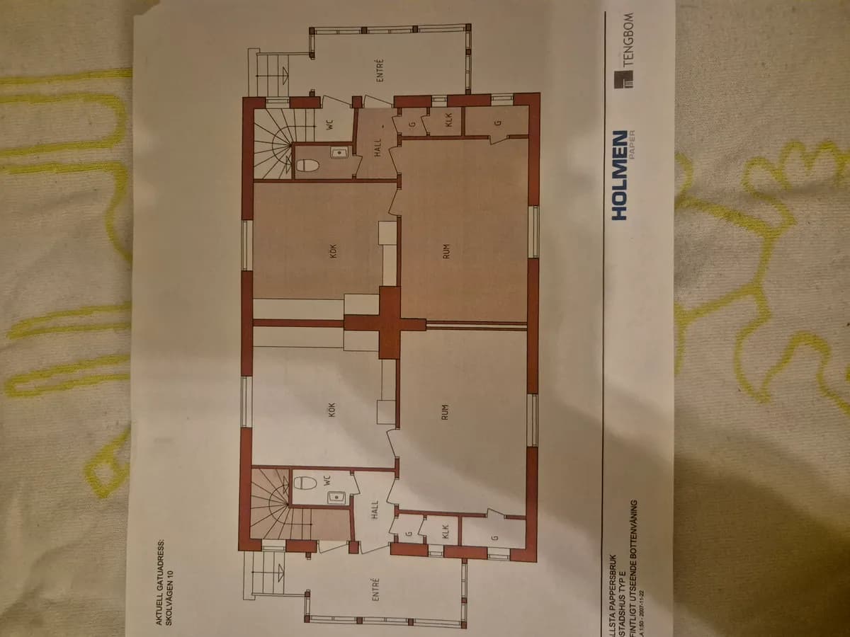 Hyreslägenhet på Skolvägen i Hallstavik