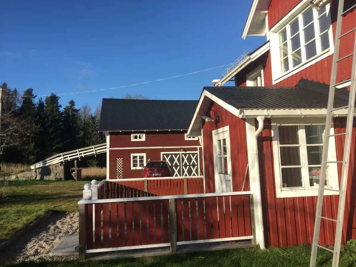 Hus på Åsenvägen i Bergvik