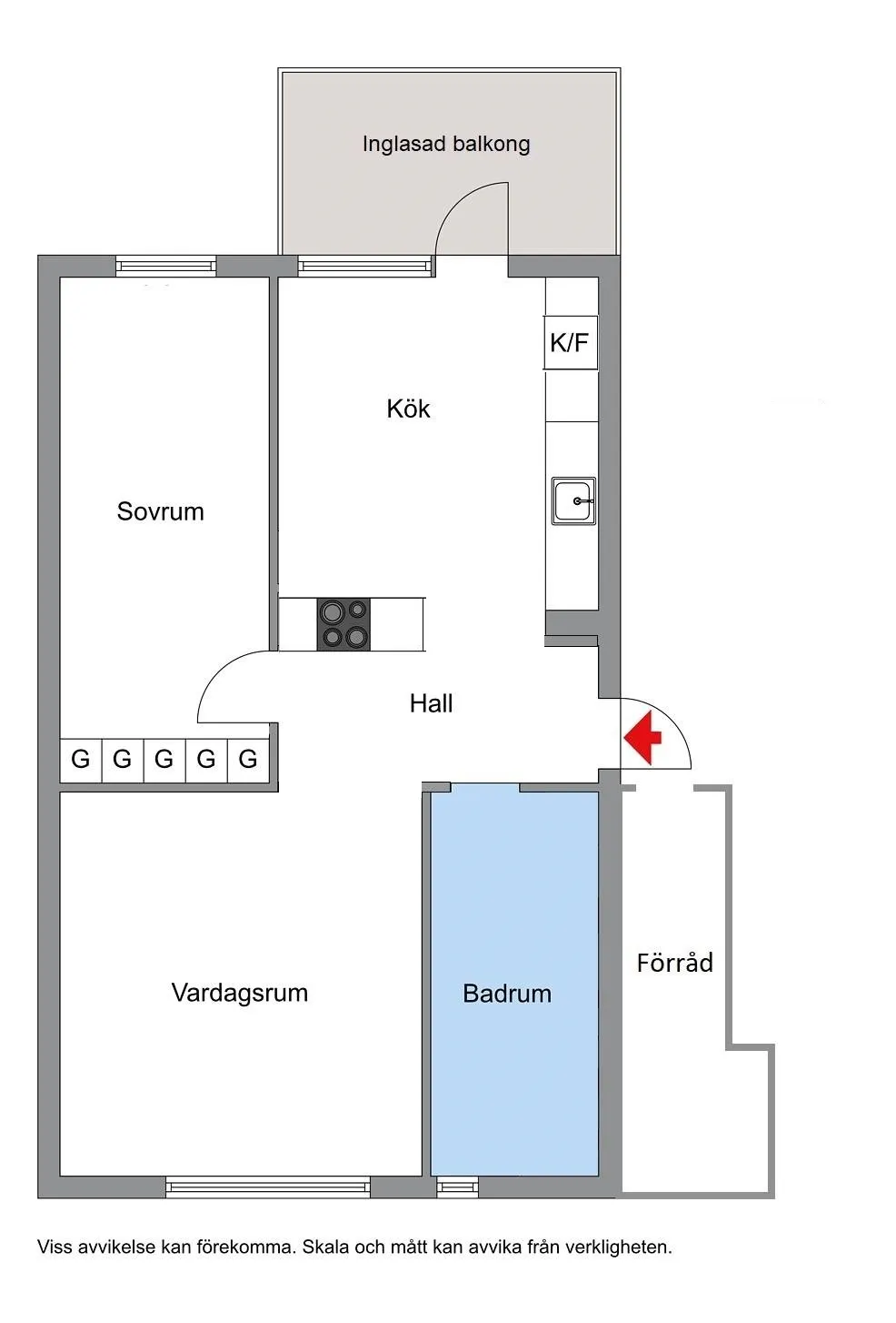 Lägenhet på Timotejvägen i Norsborg