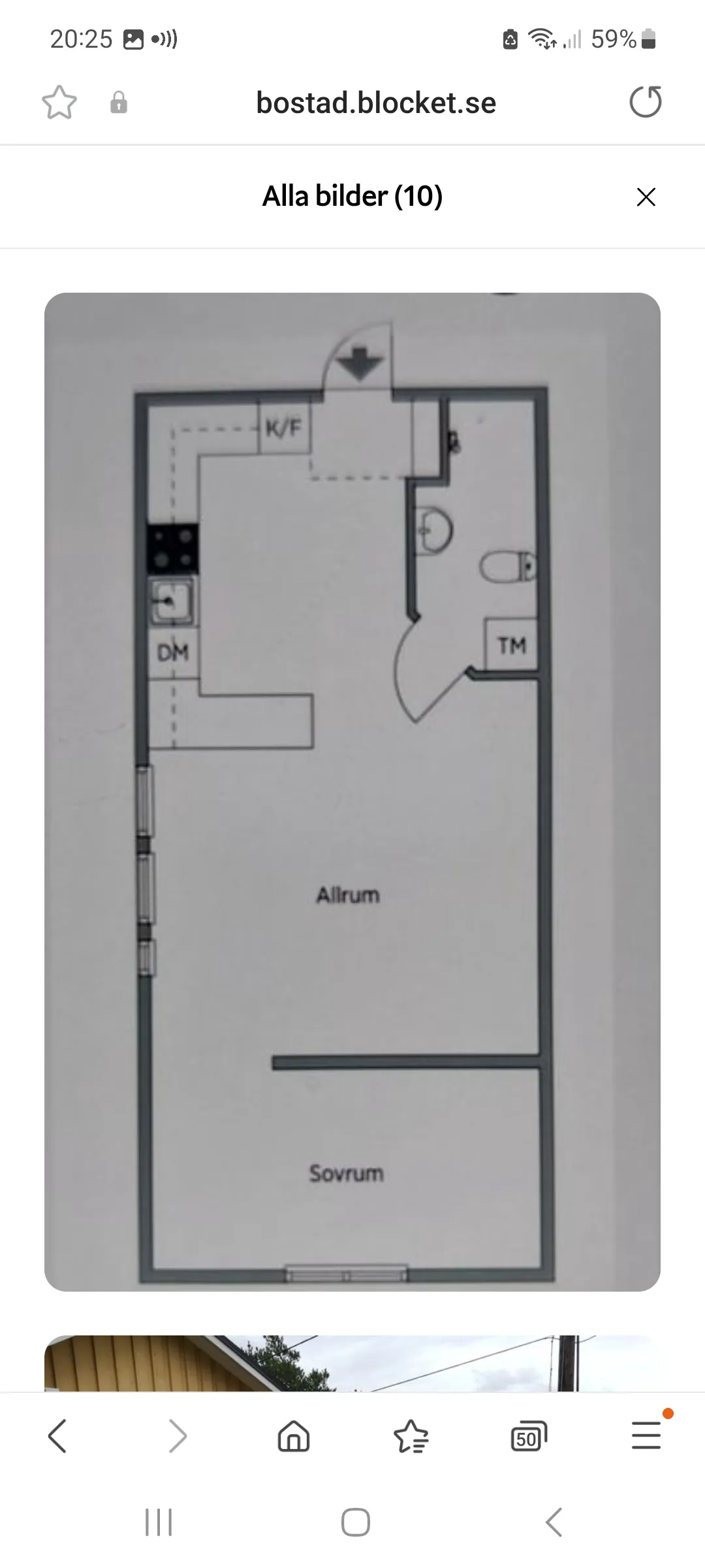 Hyresbostad på Rosersberg i rosersberg