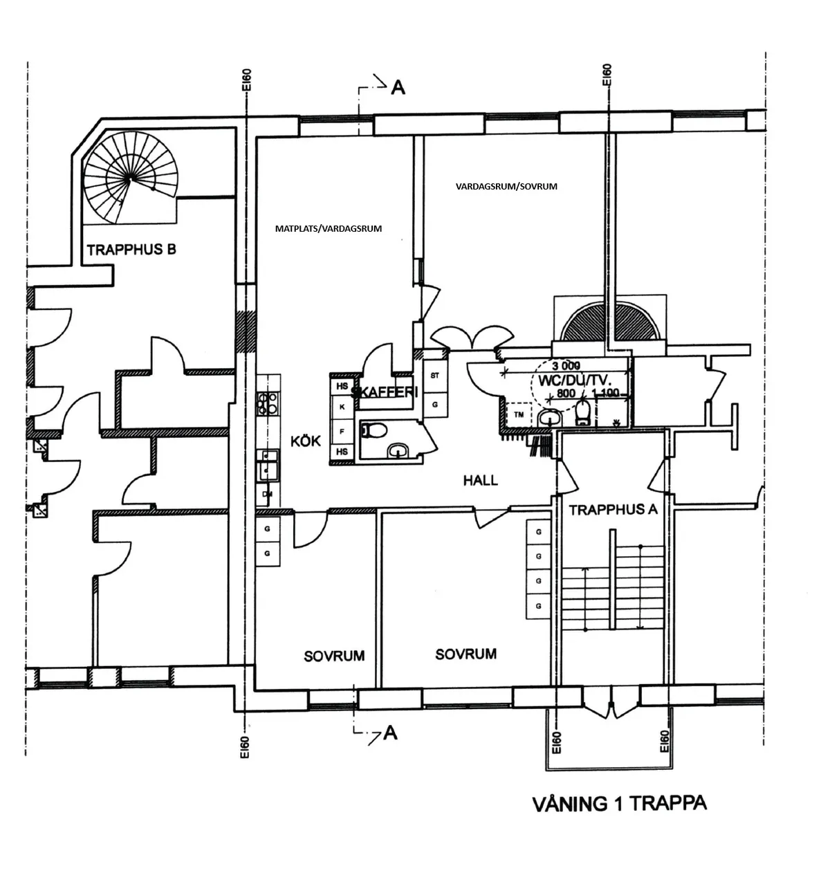 Hyreslägenhet på Hemse i hemse