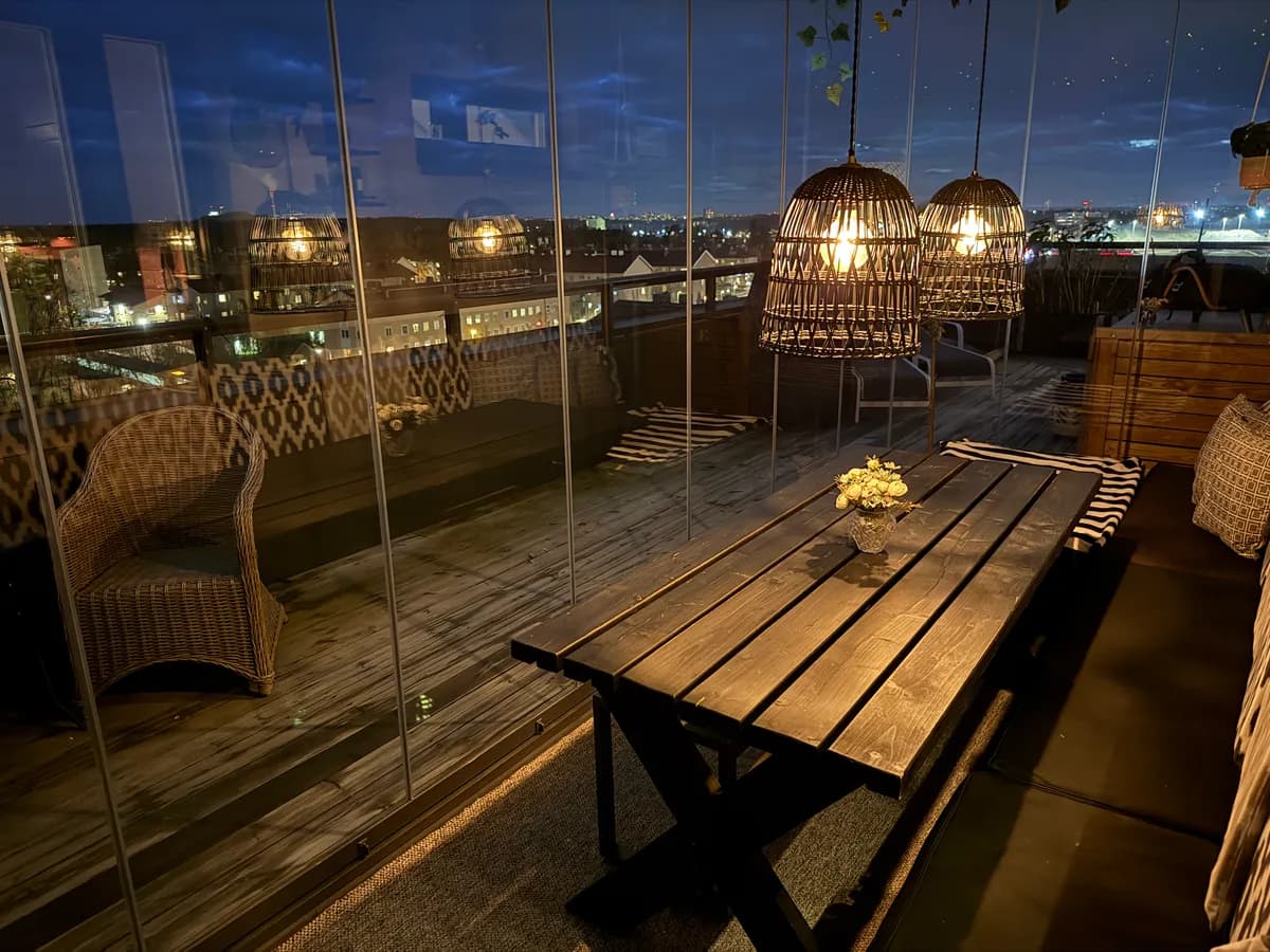 Hyreslägenhet på Fyrvaktarkroken i Enskededalen