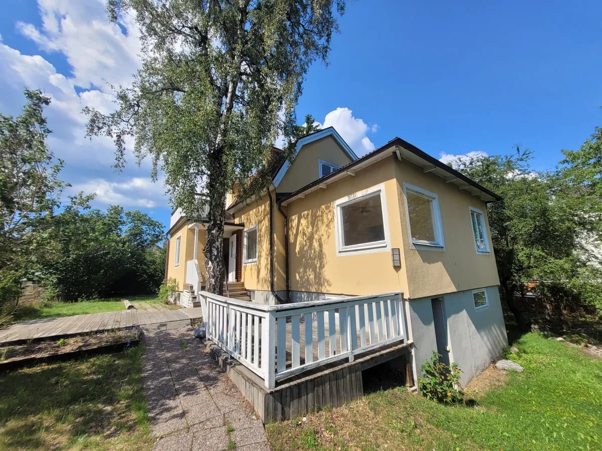 Hus på Bergenhielmsvägen i Bromma