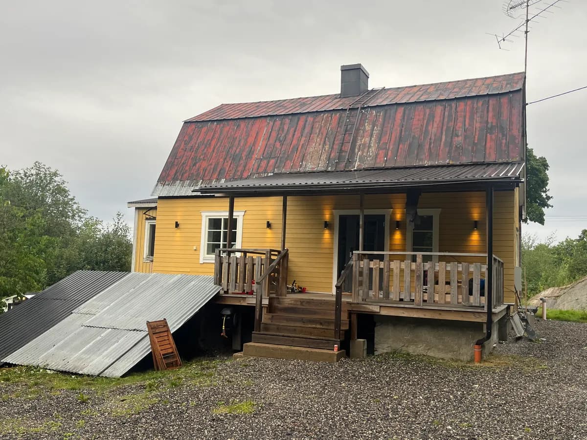 Hus på Berghemsvägen i Sundsbruk