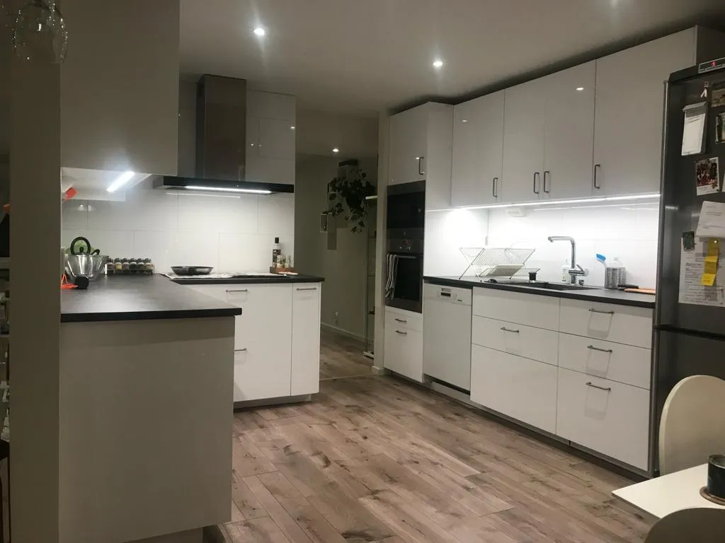 Radhus på Storvretsvägen i Spånga