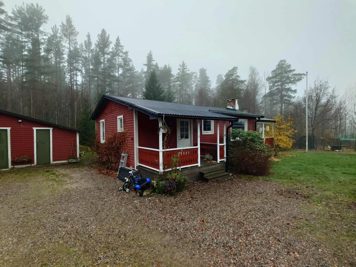 Hus på Lundaskog Säterslund i Jönåker