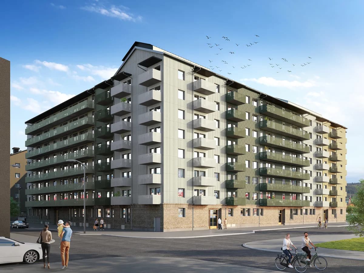 Lägenhet på Heffners allé i Sundsvall 