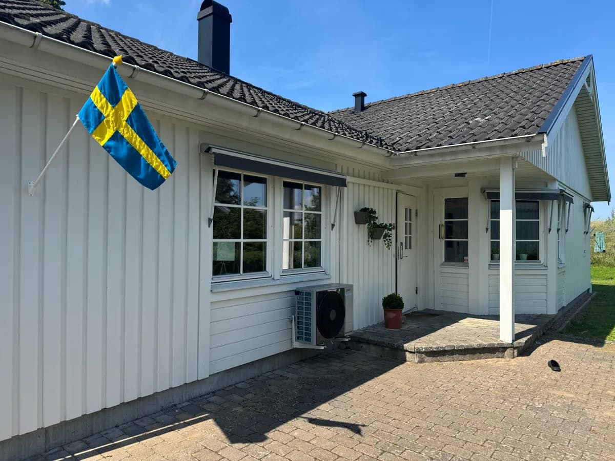 Hus på Morkullevägen i Haverdal
