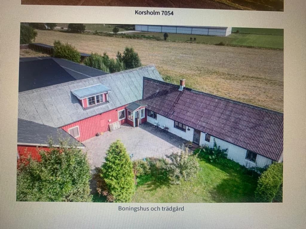 Hus på Korsholm i Hörby