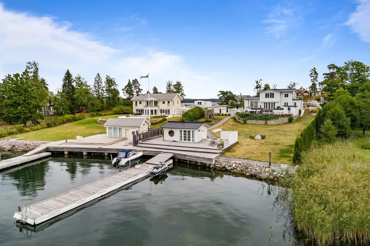 Hus på Buskuddsvägen i Vaxholm