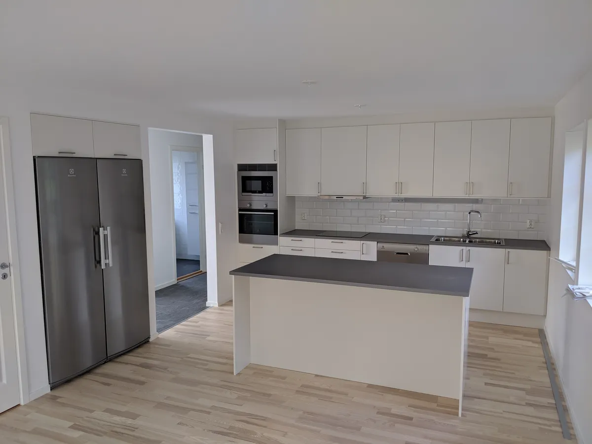 Hus på Bergsbrunna villaväg i Uppsala