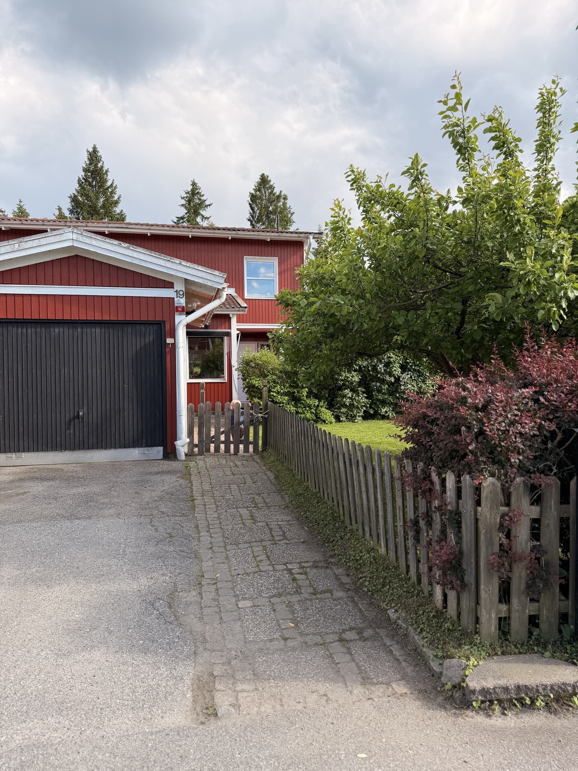 Parhus på Kidvägen i Täby