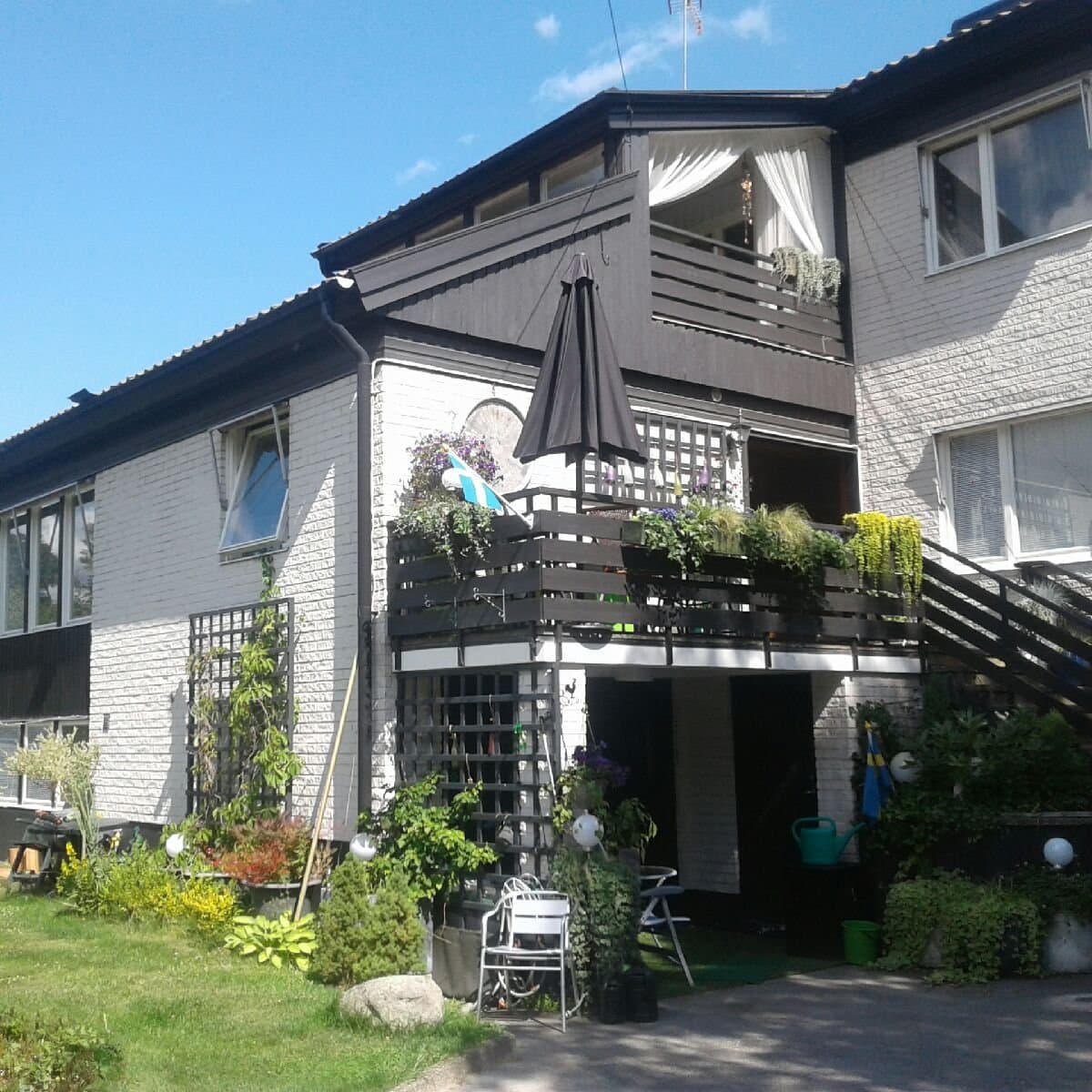 Hus på Egnahemsvägen i Huddinge