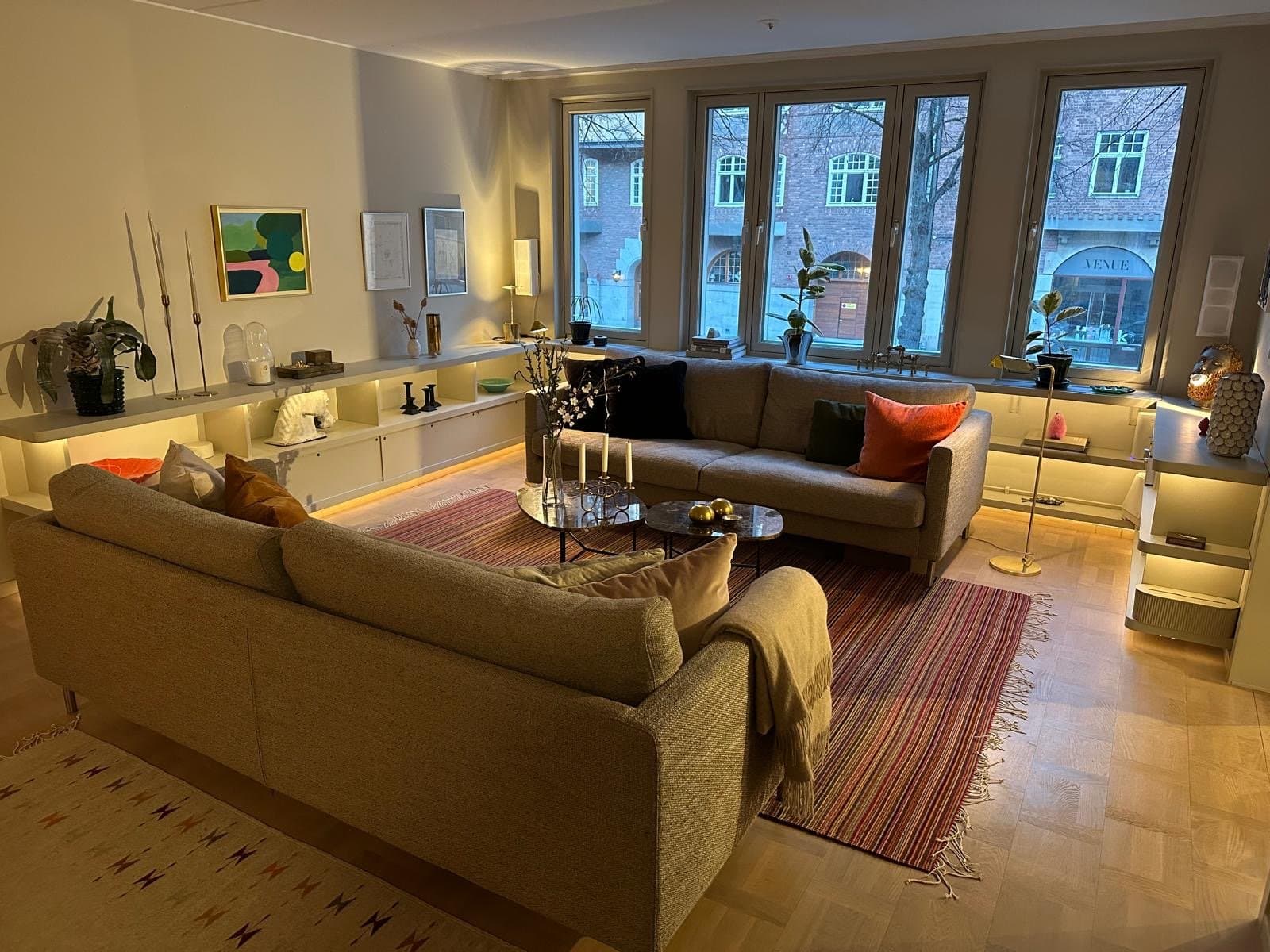 Lägenhet på Karlavägen i Stockholm