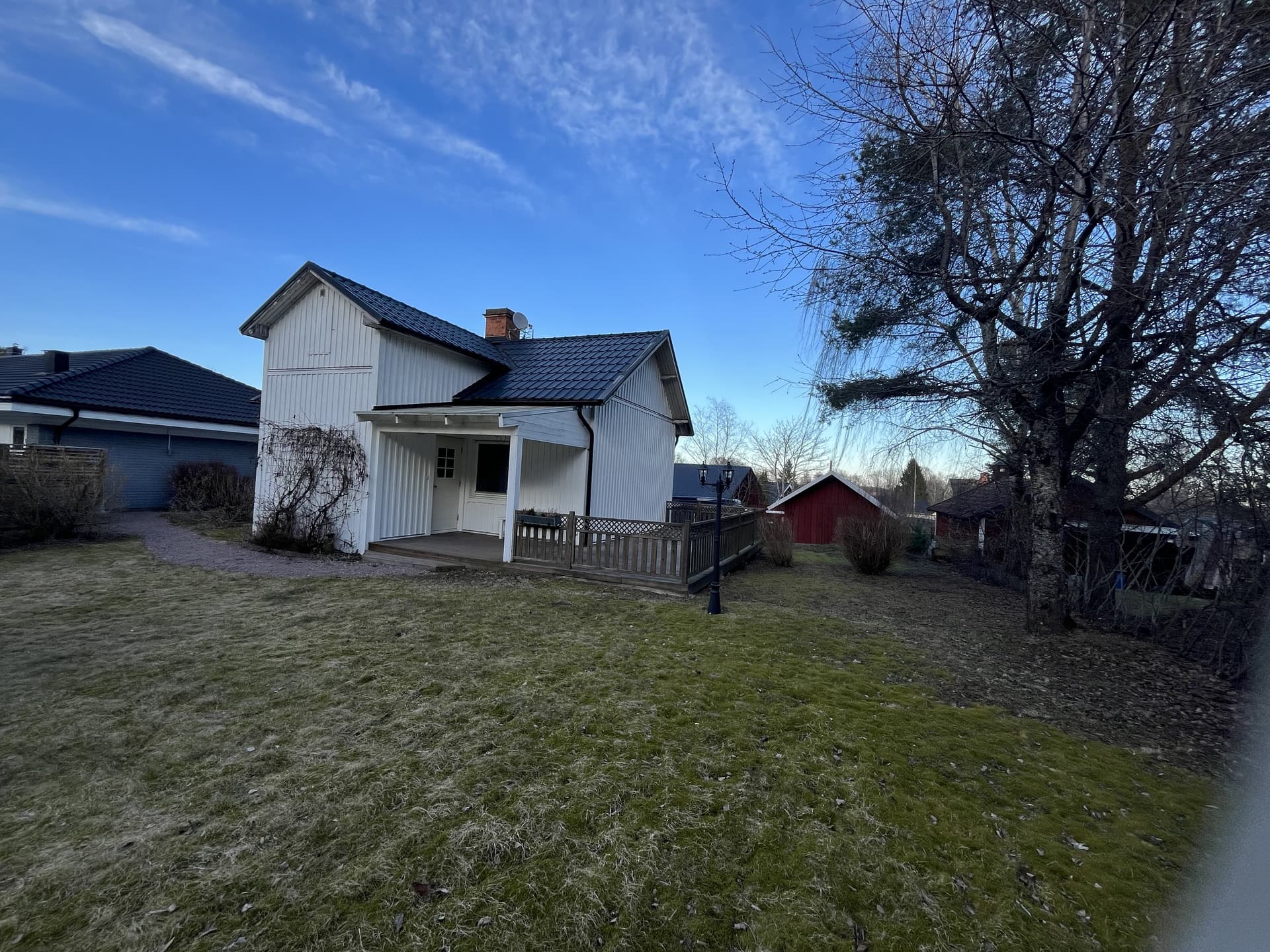 Hus på Karlslundsvägen i Hallstahammar