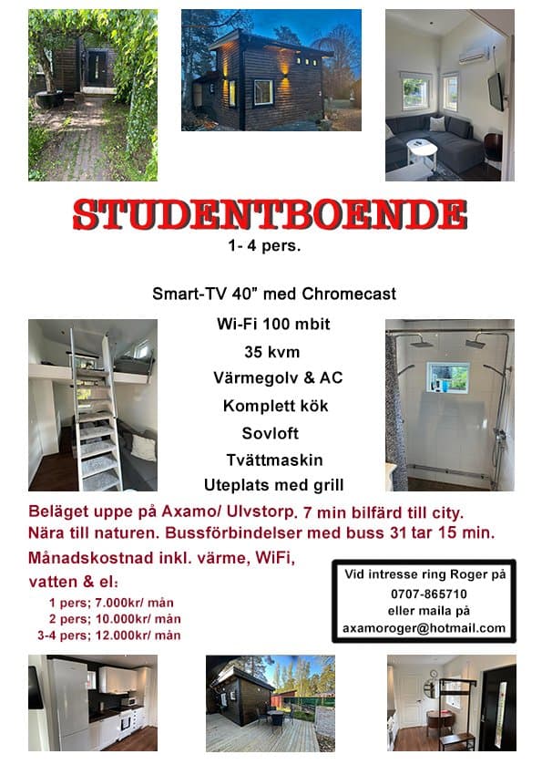 Stuga på Brohemsvägen i Jönköping