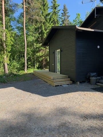 Stuga på Kärrstigen i Skogås