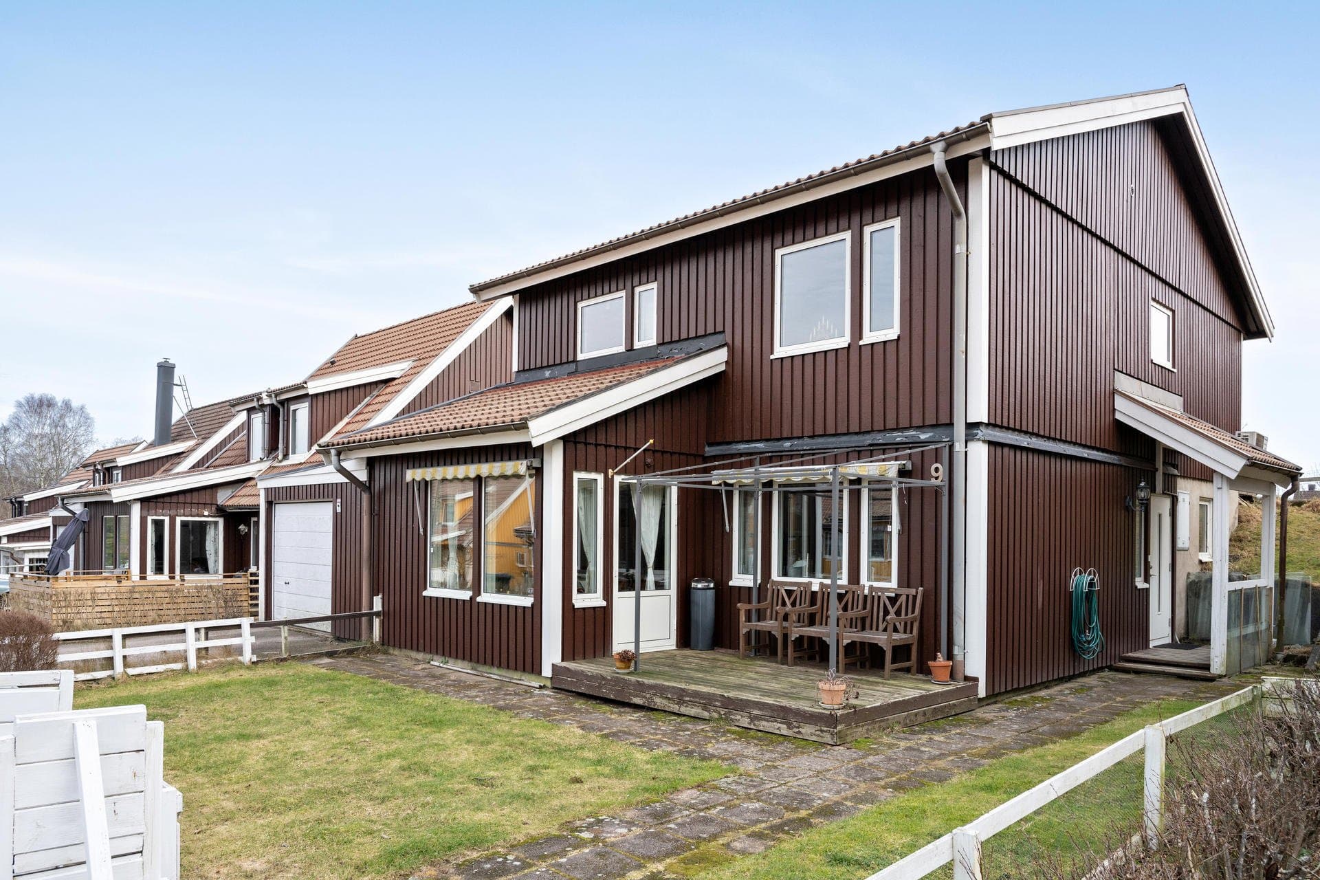 Radhus på Bengt-petters väg i Oskarström