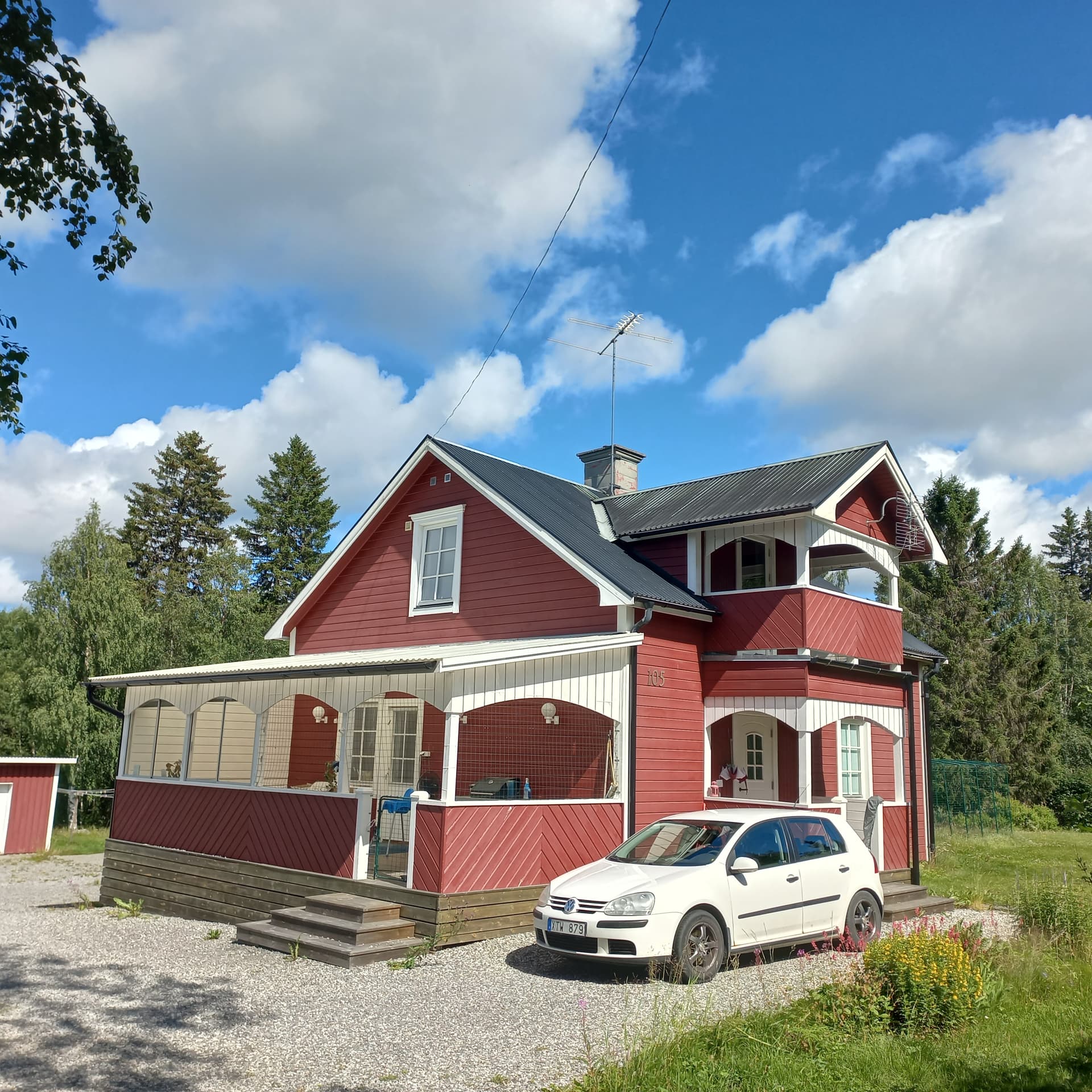 Hus på Furulund i Östersund