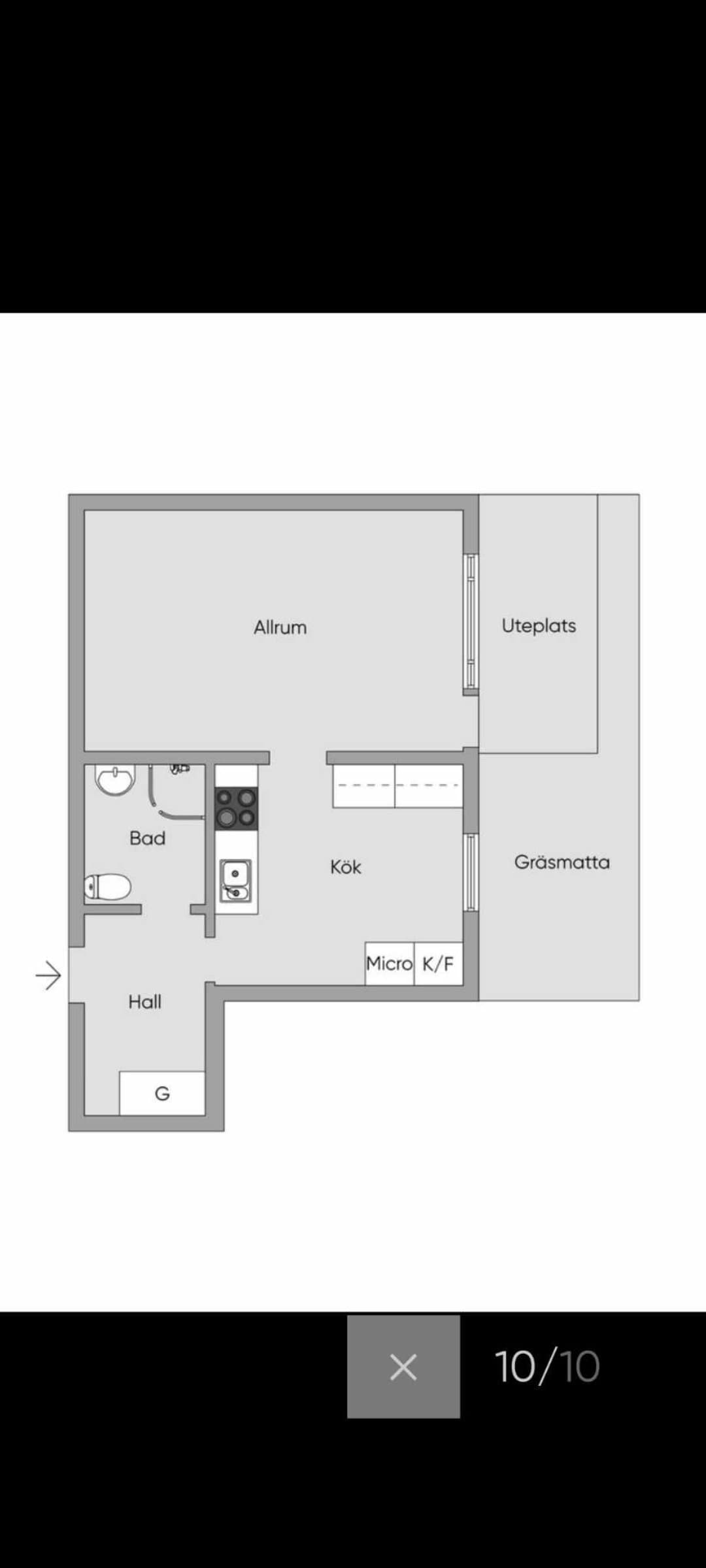 Lägenhet på Idungatan i Märsta