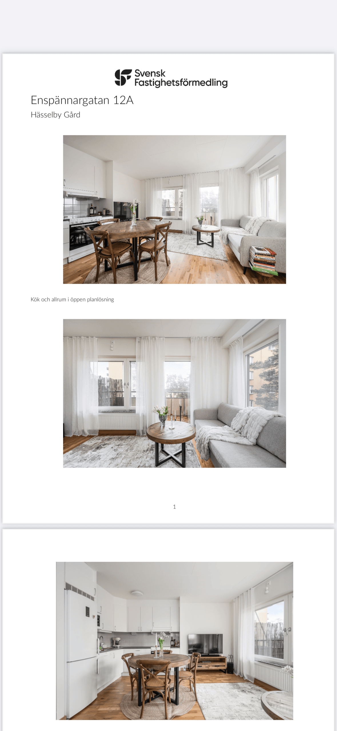Lägenhet på Enspännargatan i Hässelby