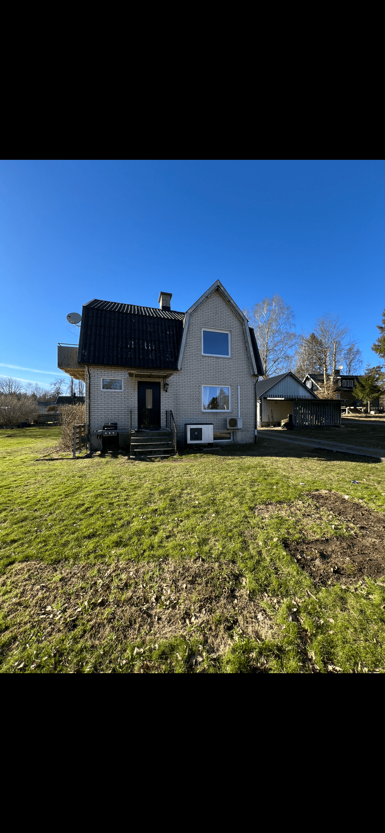 Hus på Gamla Porrarpsvägen i Vittsjö
