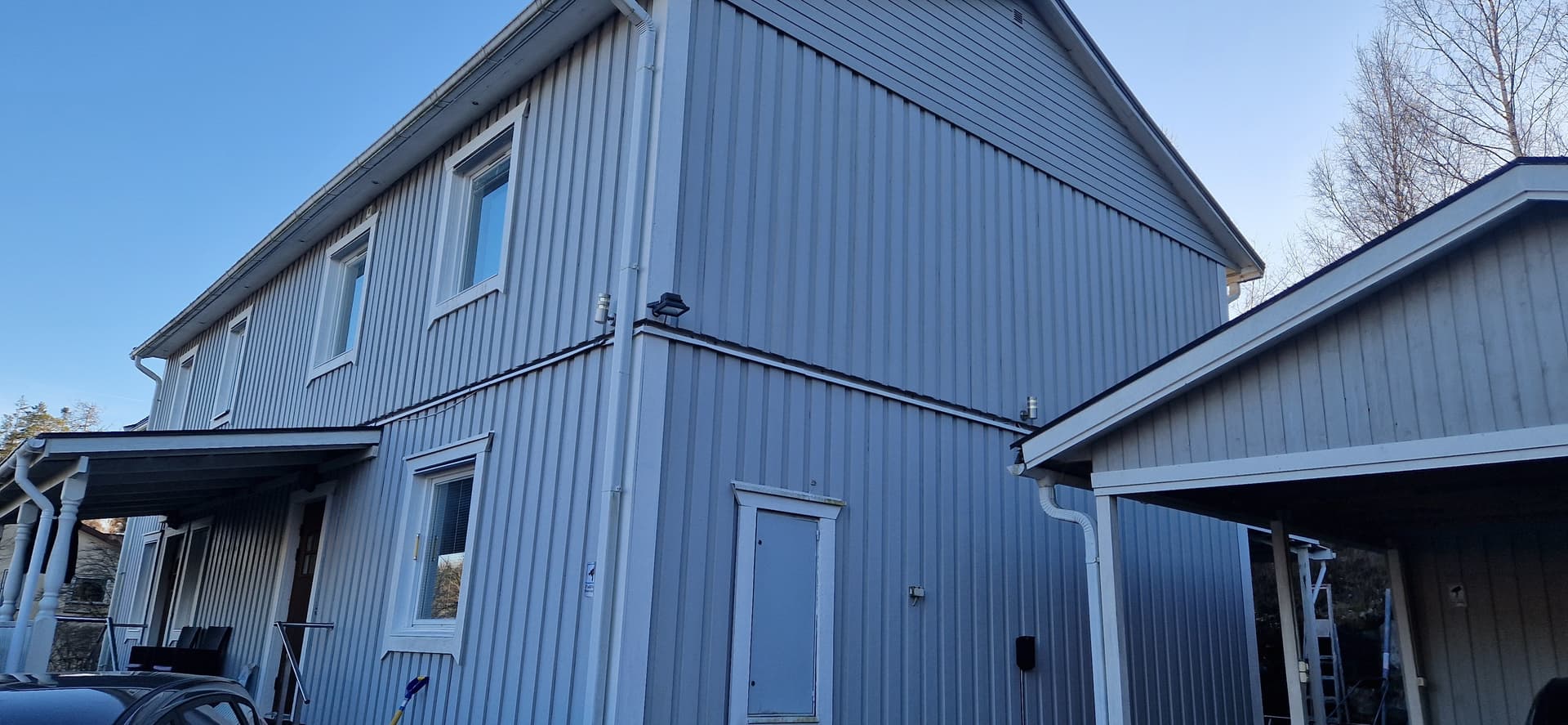Parhus på Västanvägen i Jakobsberg