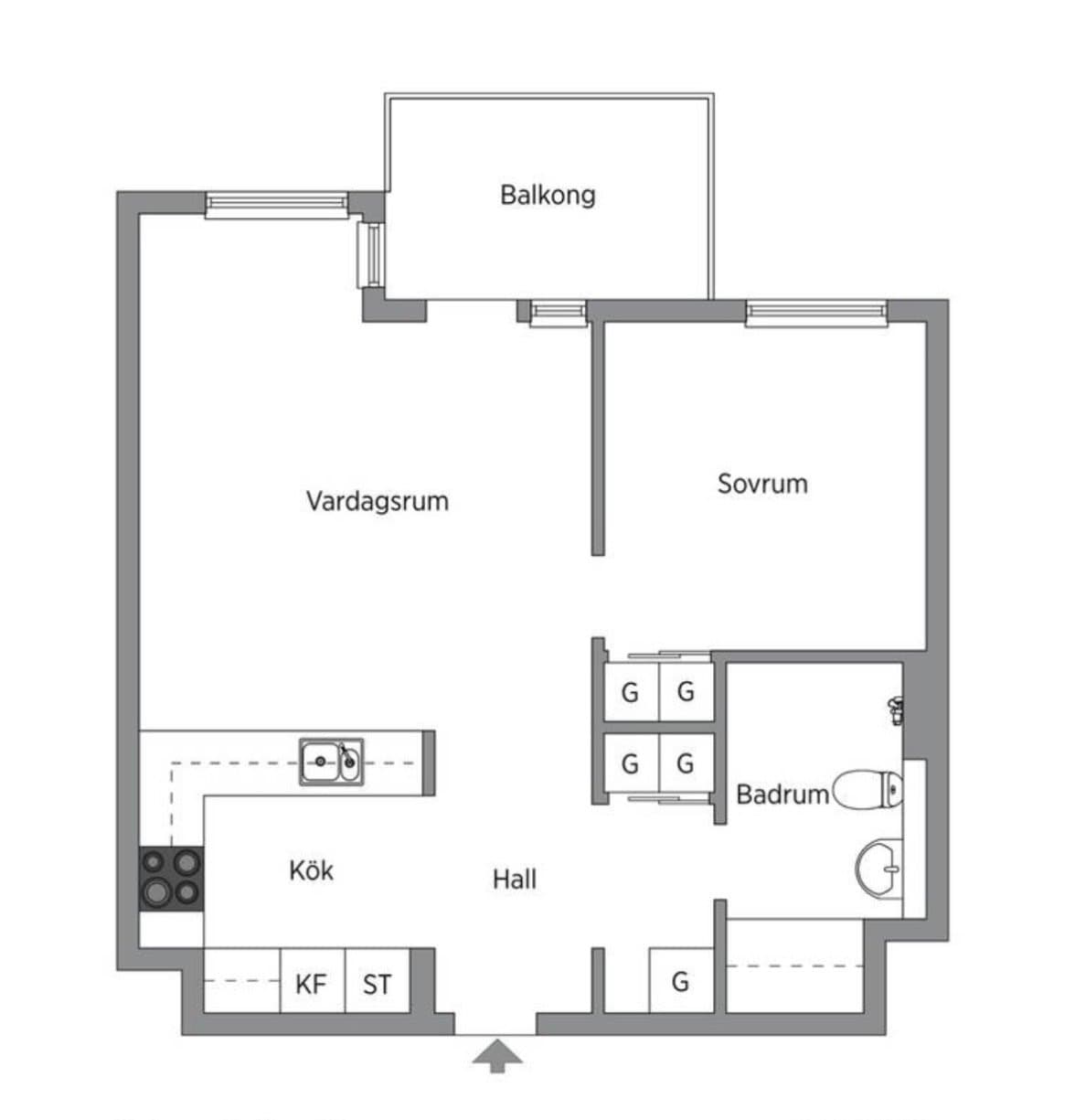 Hyreslägenhet på Vällingby i vallingby