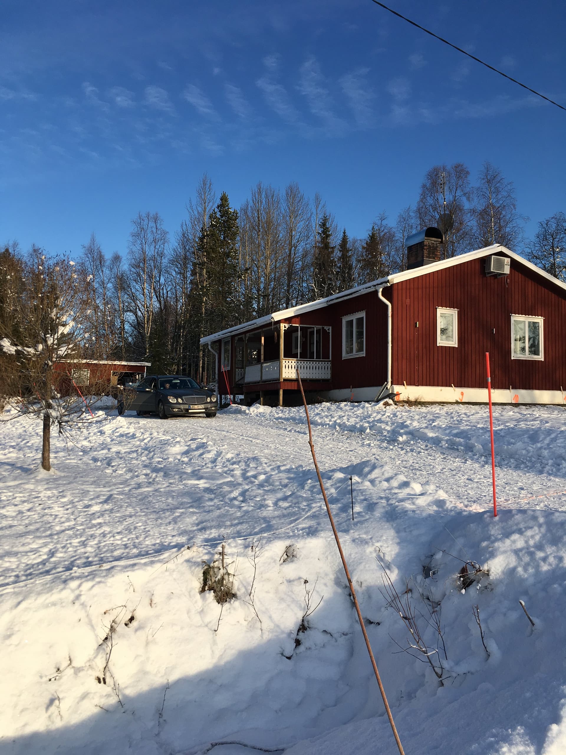 Hus på Utterliden i Glommersträsk