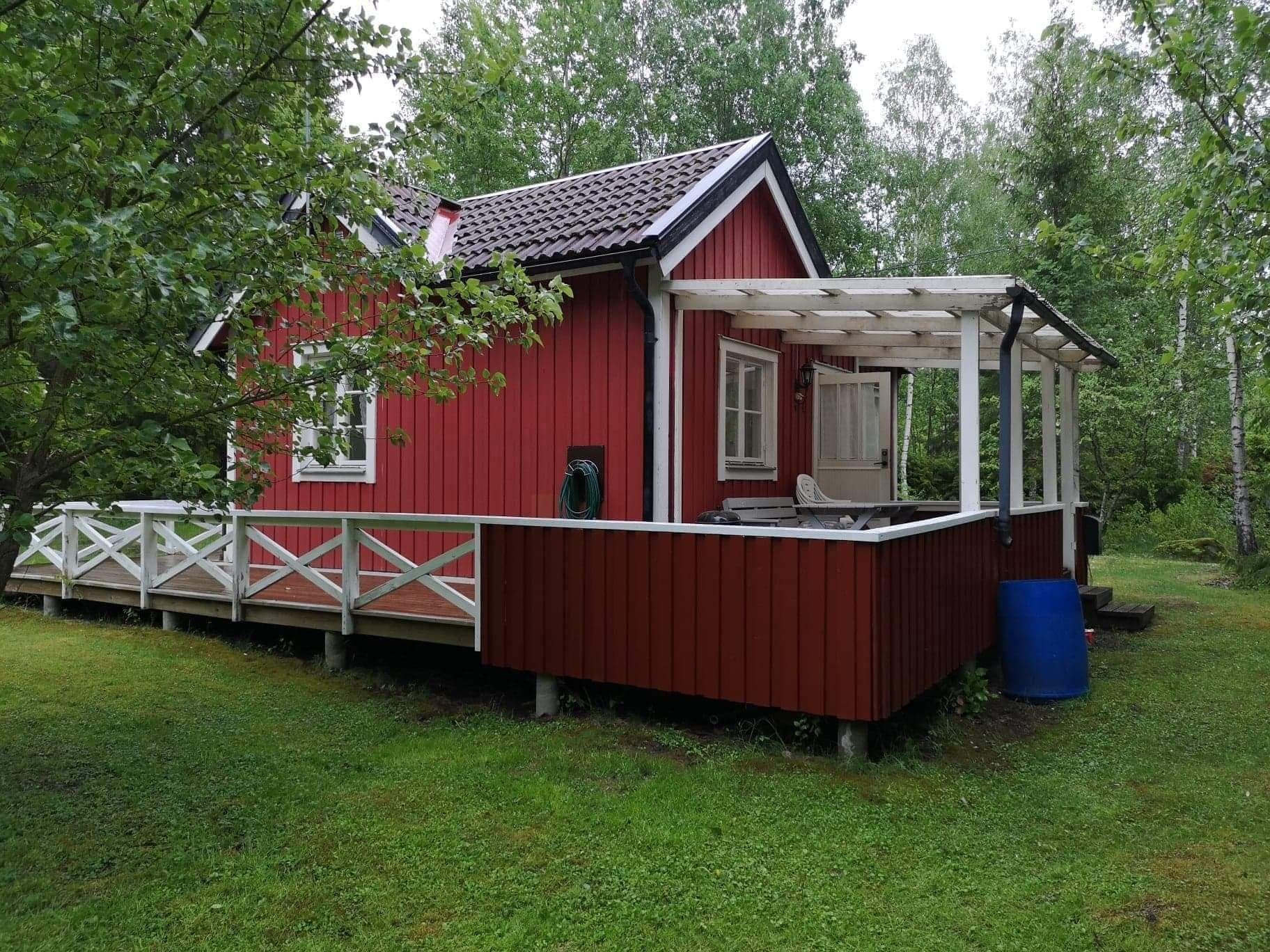 Stuga på Eda Bergsväg i Knivsta