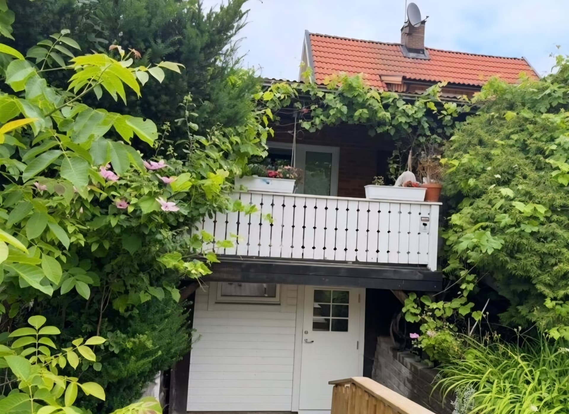 Hus på Strandvägen i Örebro