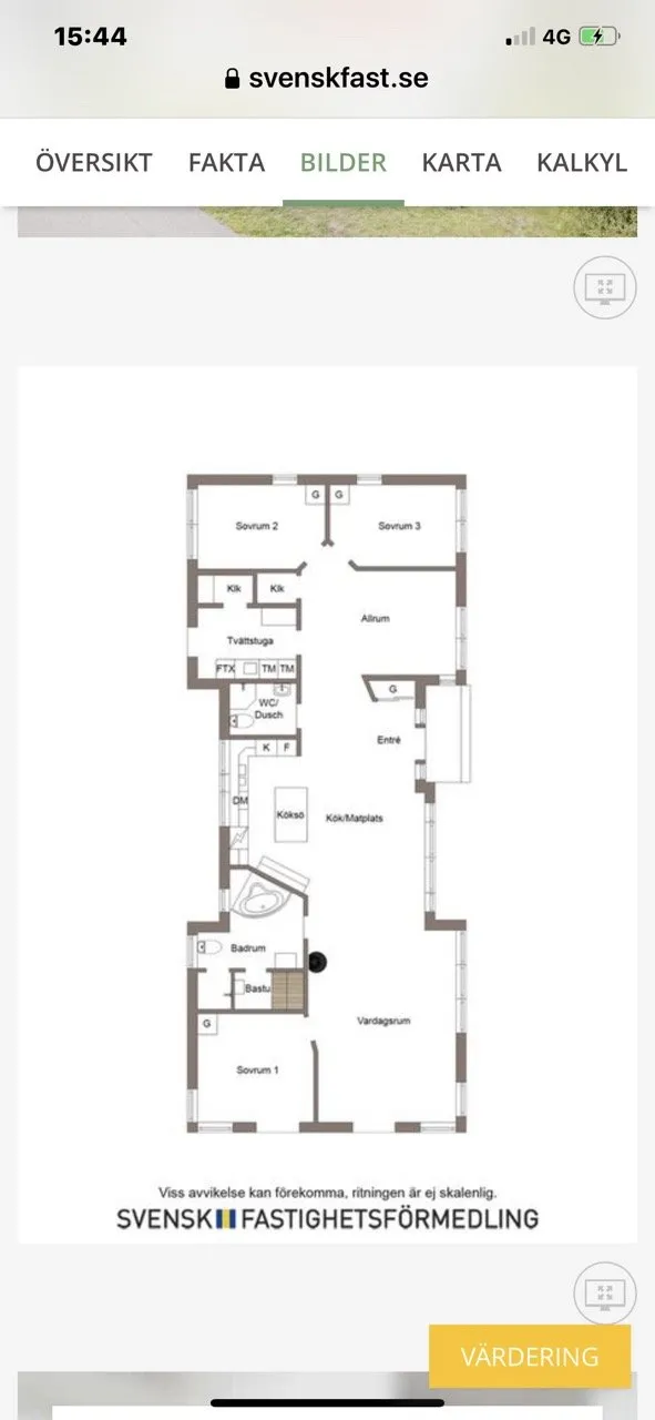 Hus på Skogsstjärnevägen i Gävle