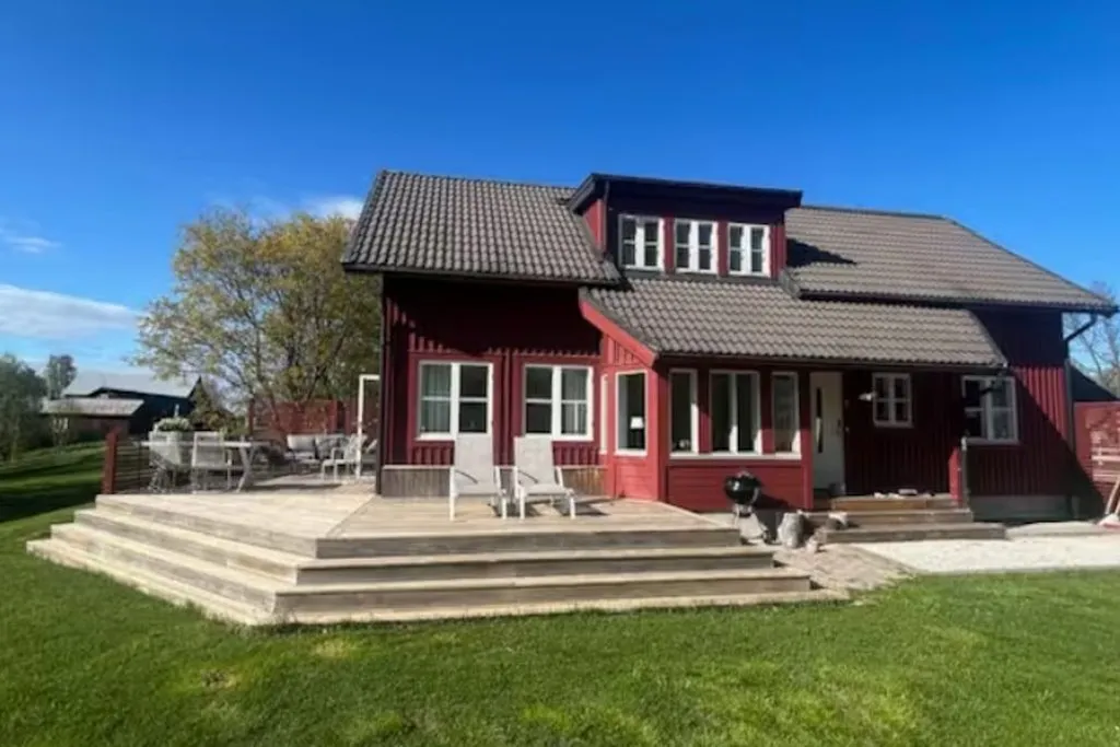 Hus på Skolvägen i Umeå