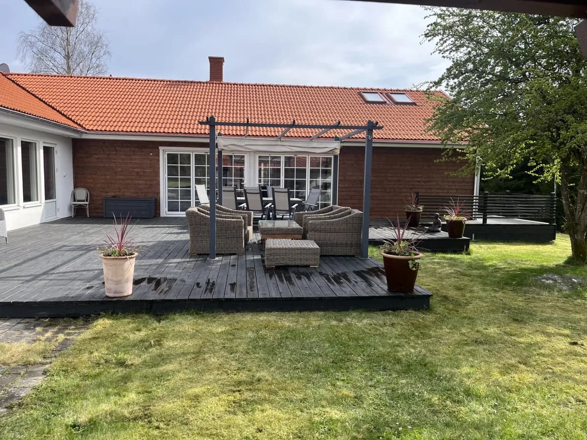 Hus på Skir Ängarna i Växjö