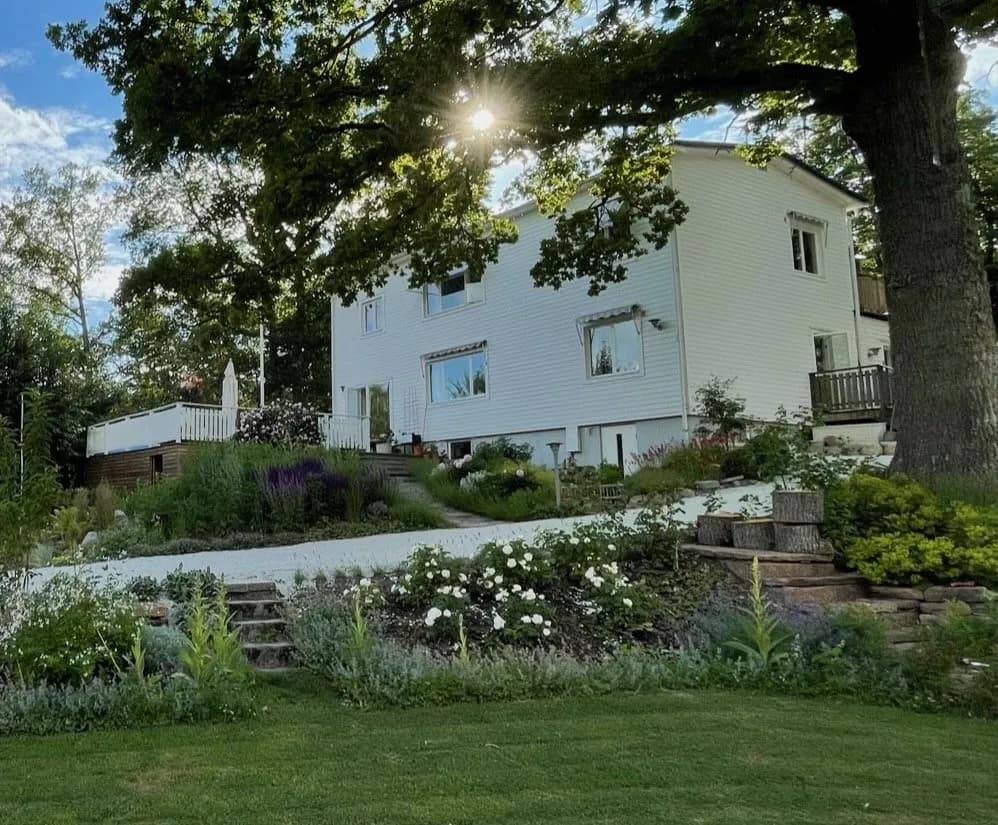 Hus på Fiskarevägen i Saltsjö-boo