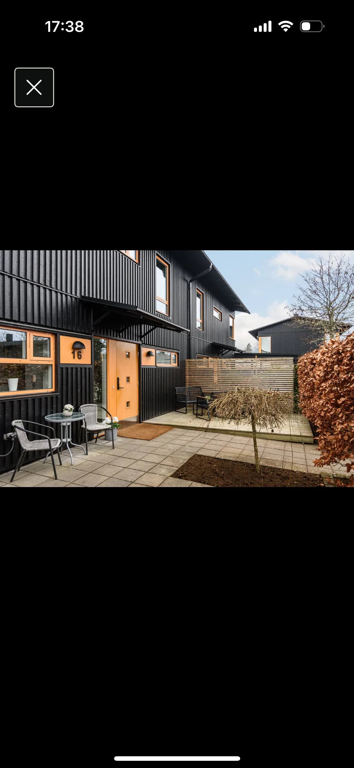 Radhus på Friskhetsvägen i Växjö