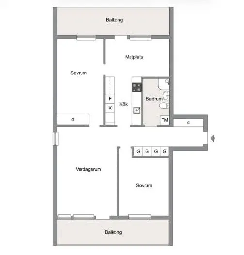 Hyreslägenhet på Danderyd i danderyd