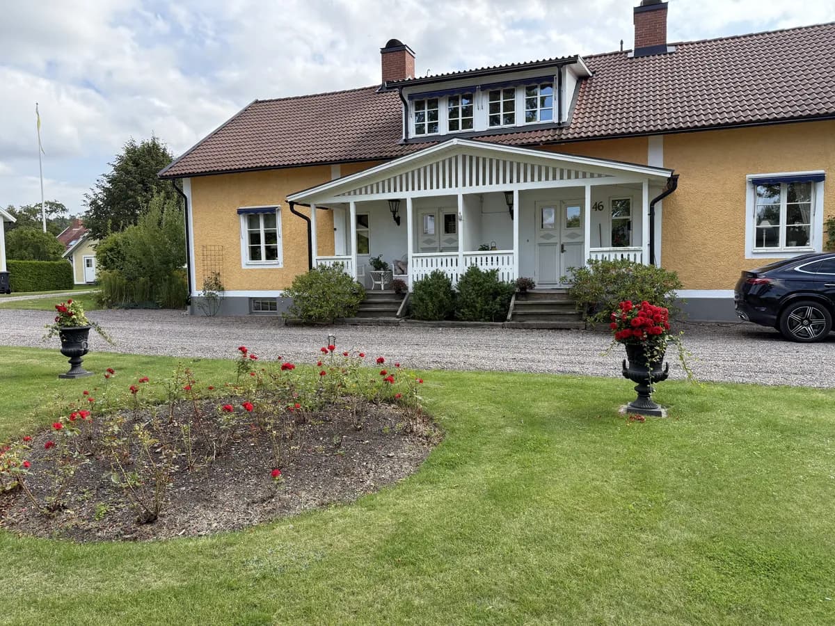 Parhus på Verkstadsvägen i Motala