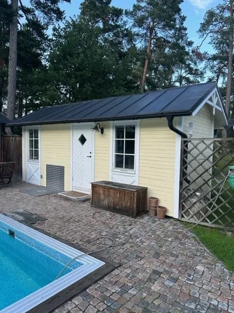 Stuga på Bellevue i Lidingö