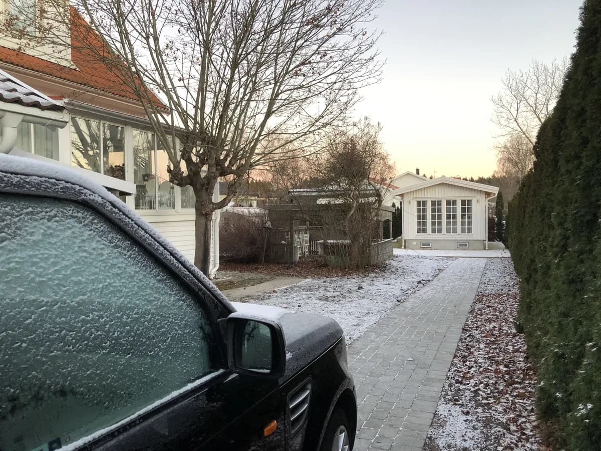 Hus på Länkgränd i Spånga