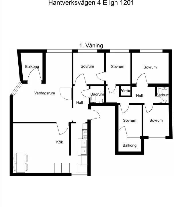 Hyreslägenhet på Fagersta i fagersta