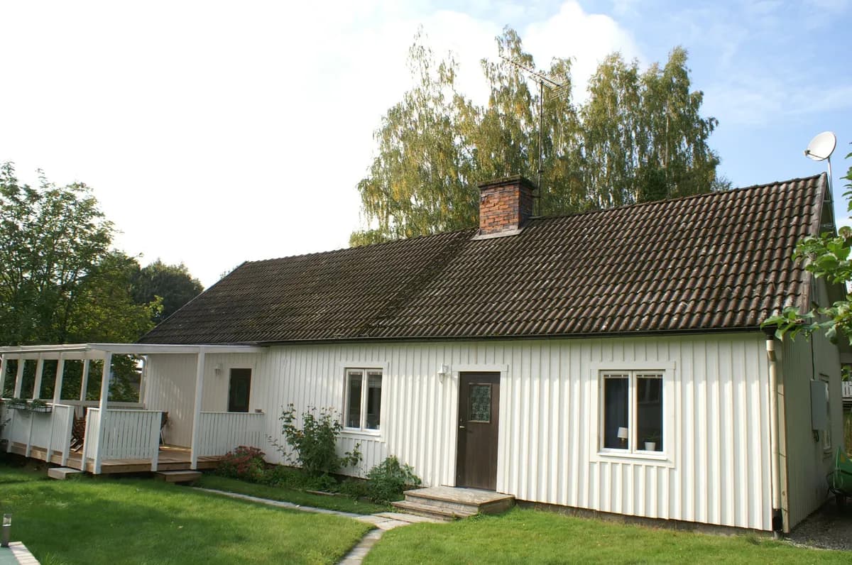 Hus på Marmorvägen i Katrineholm