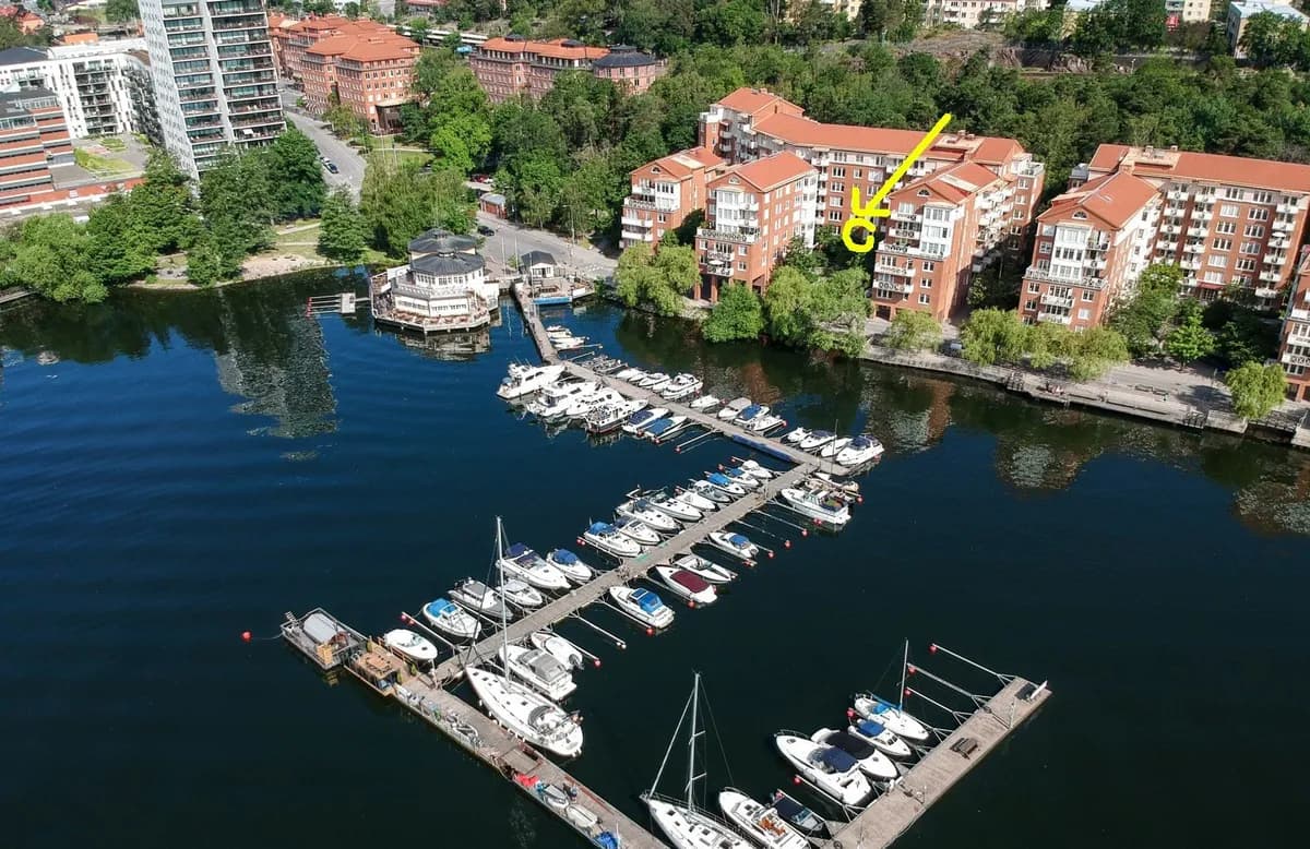 Lägenhet på Tranebergs strand i Bromma