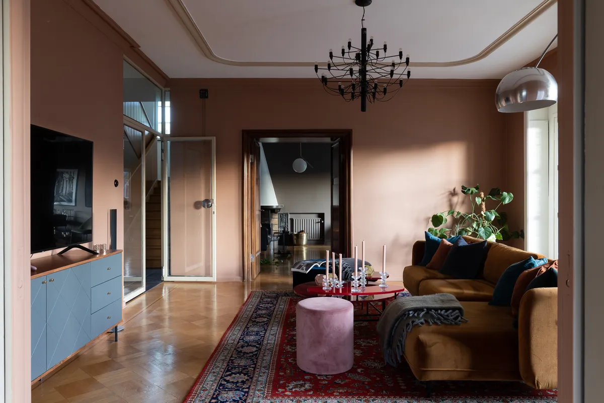 Hus på Övre Nyfors i Eskilstuna