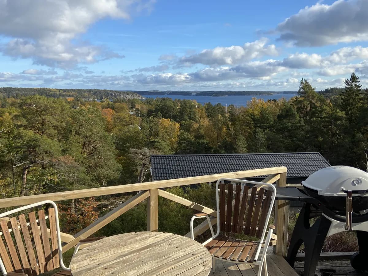 Hus på Kapellbacken i Tyresö