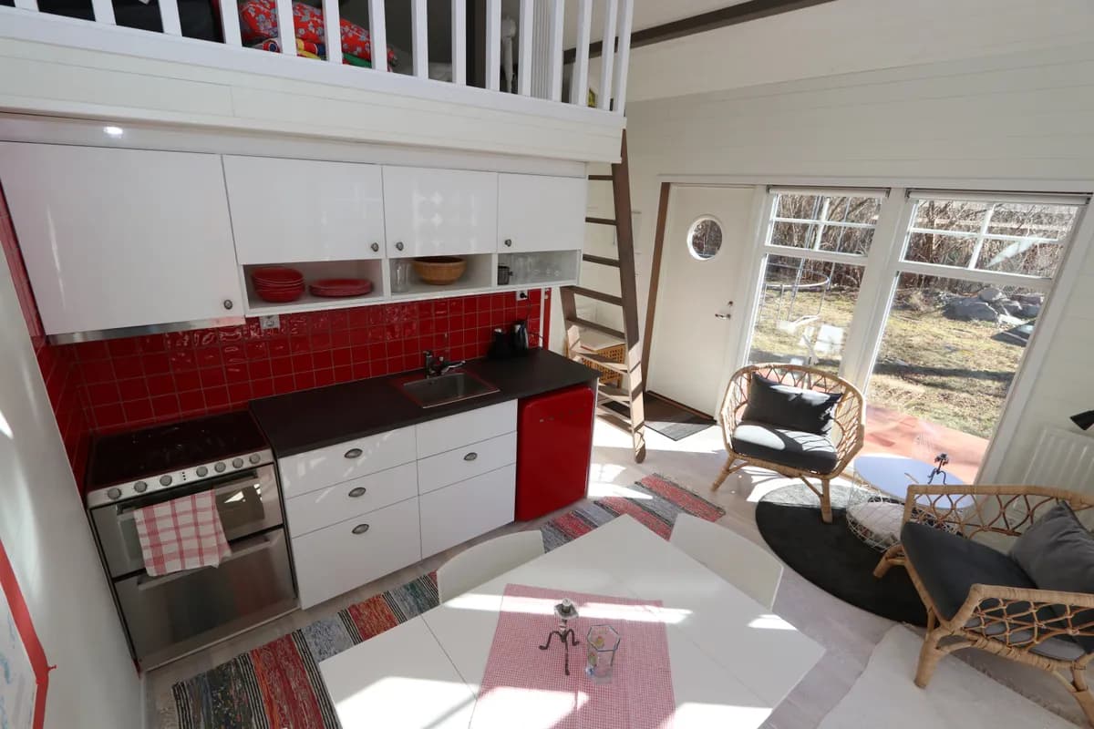 Stuga på Punschvägen i Lidingö