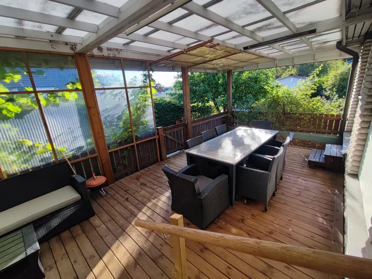 Parhus på Nämndemansvägen i Sollentuna