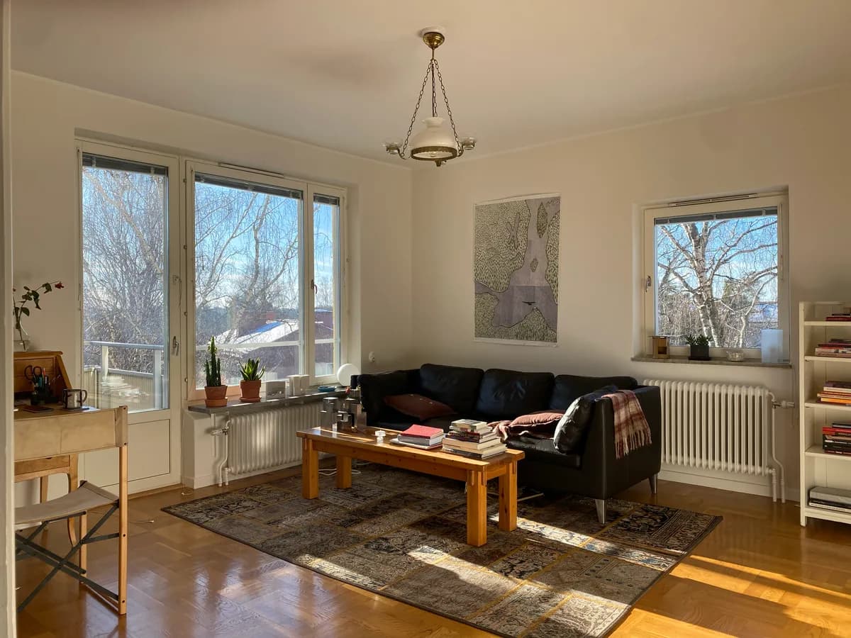 Hyreslägenhet på Bagarmossen i bagarmossen