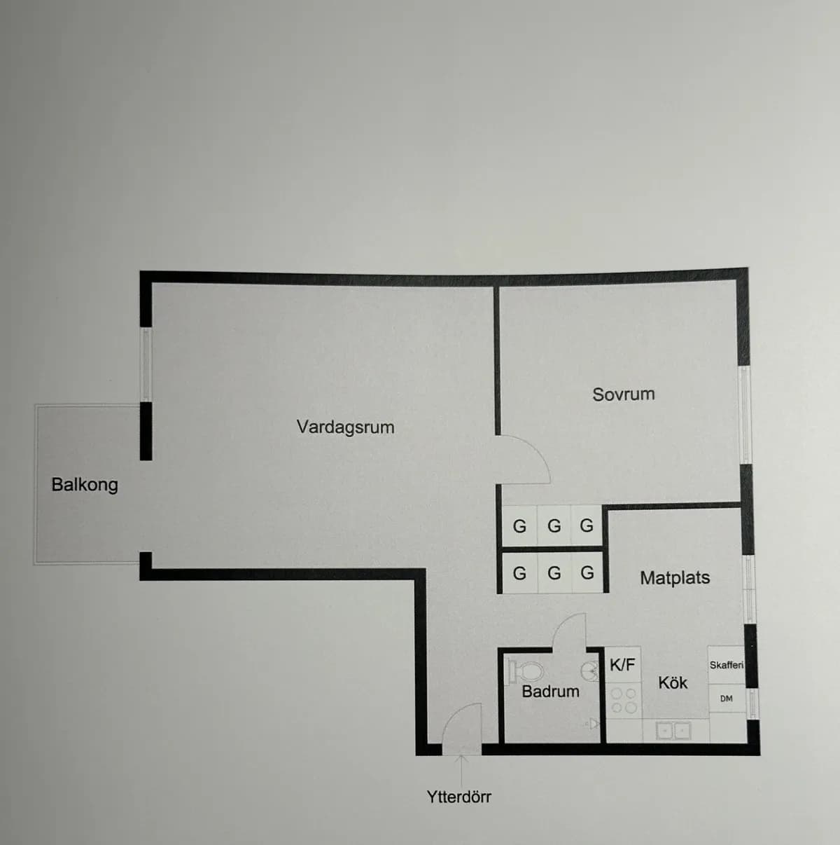 Hyreslägenhet på Upplands Väsby i upplands-vasby