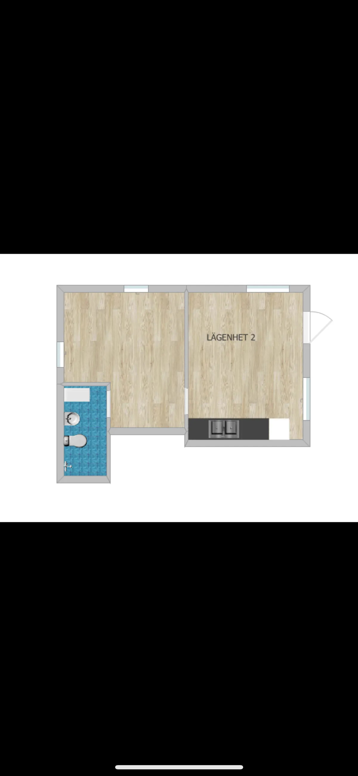 Hyreslägenhet på Segeltorp i segeltorp